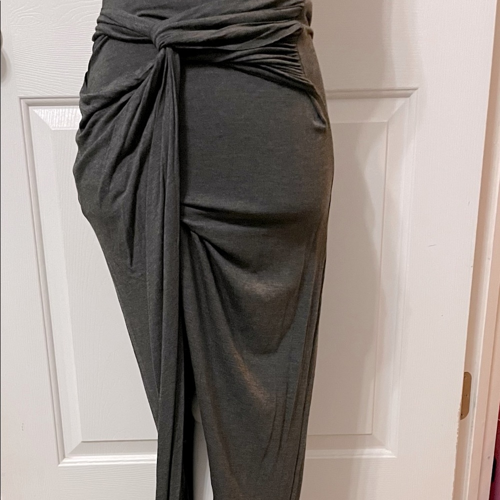 Gray skirt